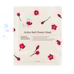 [HYGGEE] Active Red Flower Mask (10ea)