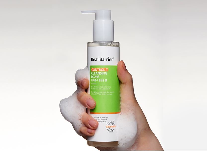 [Real Barrier] Control-T Cleansing Foam 190ml