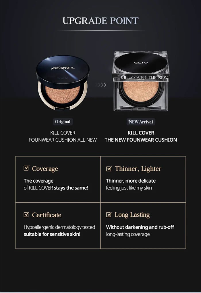 [CLIO] Kill Cover The New Founwear Cushion (6 colors)