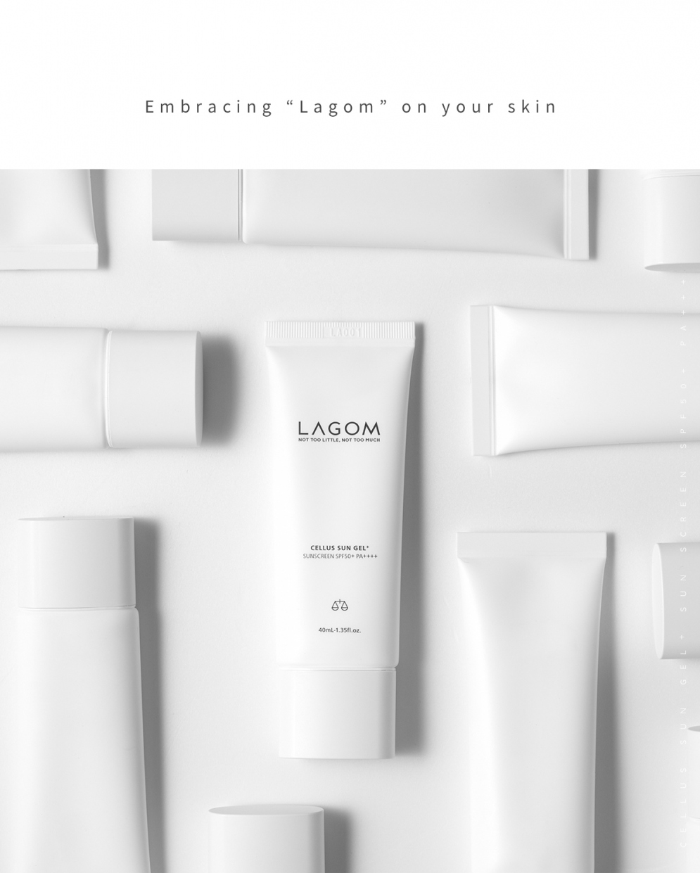 [Lagom] *renewal* Cellus Sun Gel+ SPF50+ PA++++