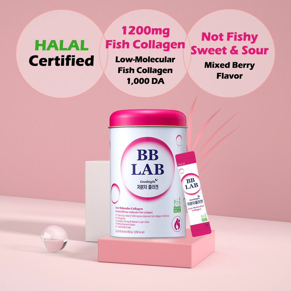 [BB LAB] ★1+1★  (Halal) Low Molecular Collagen 2g*30 sticks