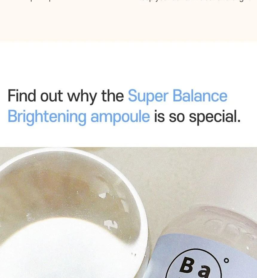 [Barr Cosmetics] *renewal* Super Balance Brightening Ampoule 50ml