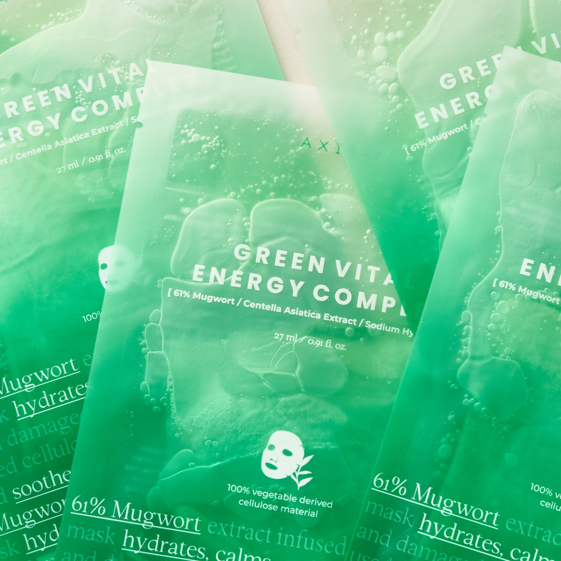 [AXIS-Y] Green Vital Energy Complex Mask 5EA