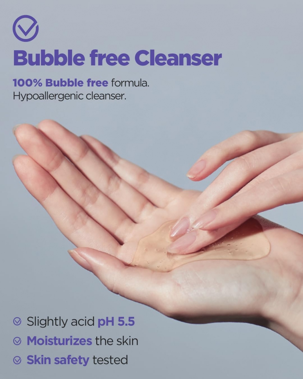 [ACWELL] *renewal* PH Balancing Bubble Free Cleansing Gel 160ml