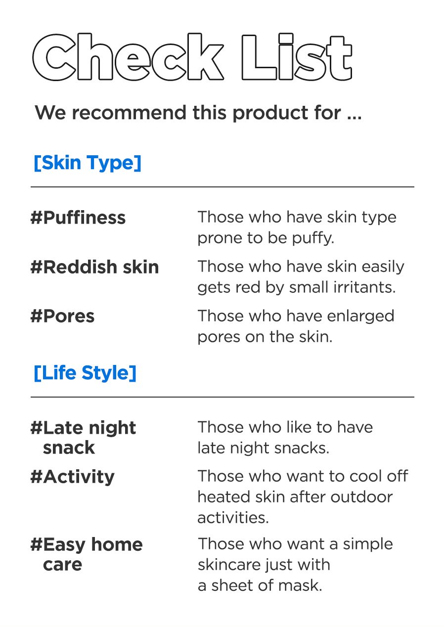 [Isntree] Puffy Face Fit Cooling Mask (10ea)
