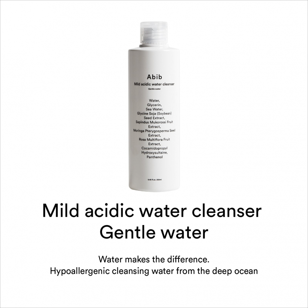 [Abib] Mild Acidic Water Cleanser Gentle Water 250ml