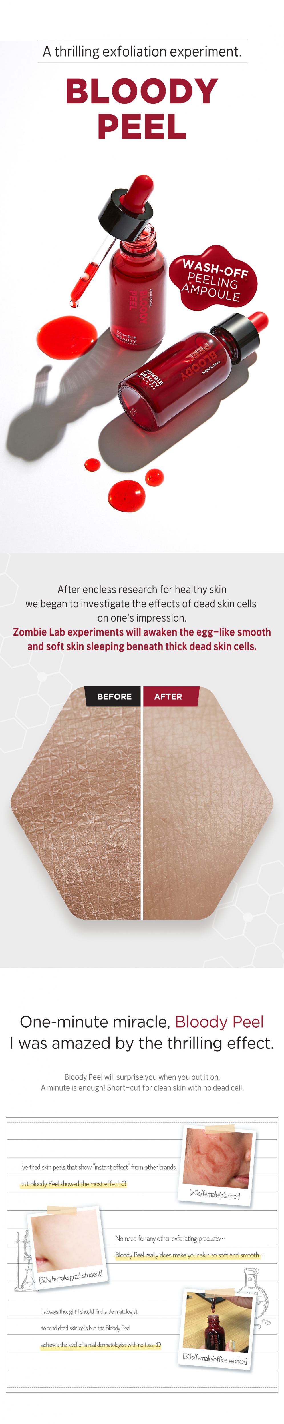 [SKIN1004] Zombie Beauty Bloody Peel 30ml