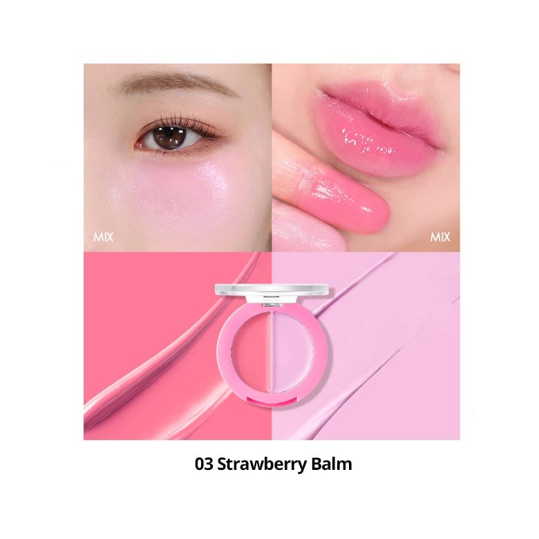 [AMUSE] Lip&Cheek Healthy Balm (5 Colors)