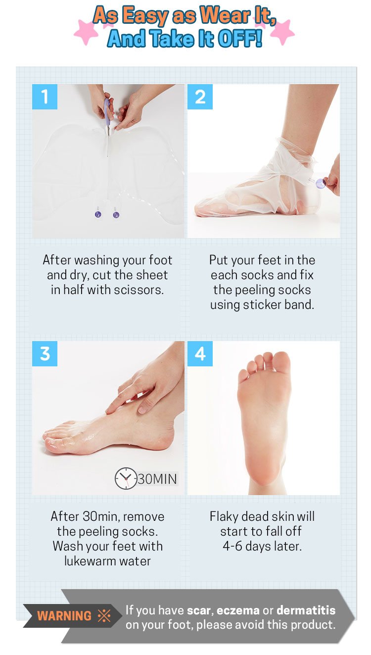 [A'PIEU] Soft Foot Peeling Socks