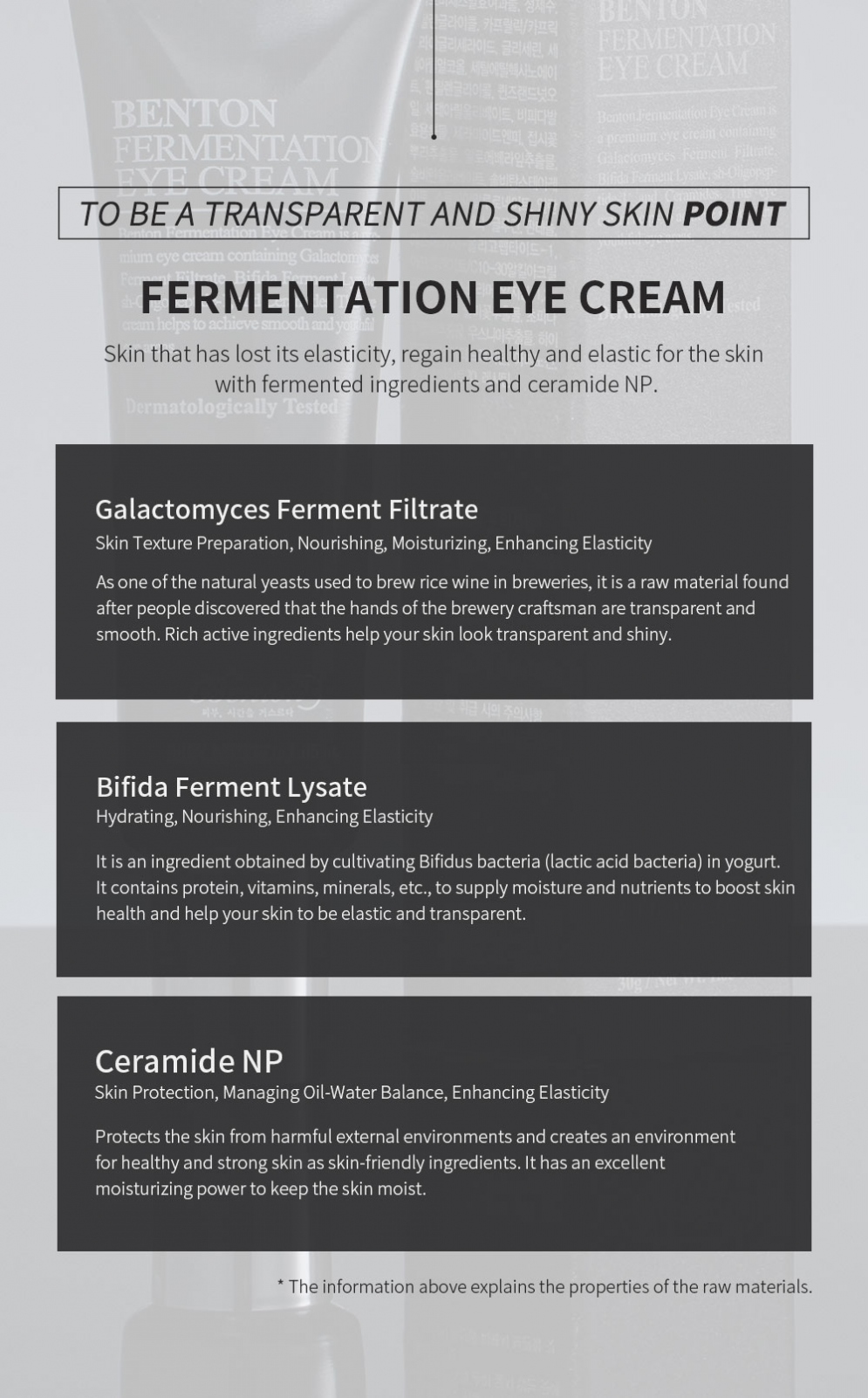 [Benton] *Renewal* Fermentation Eye Cream 30ml