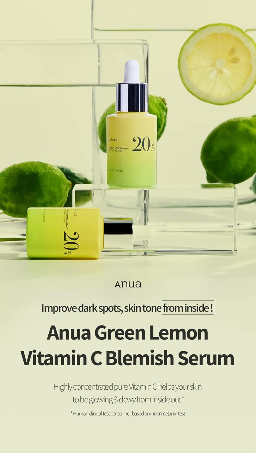 [Anua] Green Lemon Vitamin C Blemish Serum 20ml