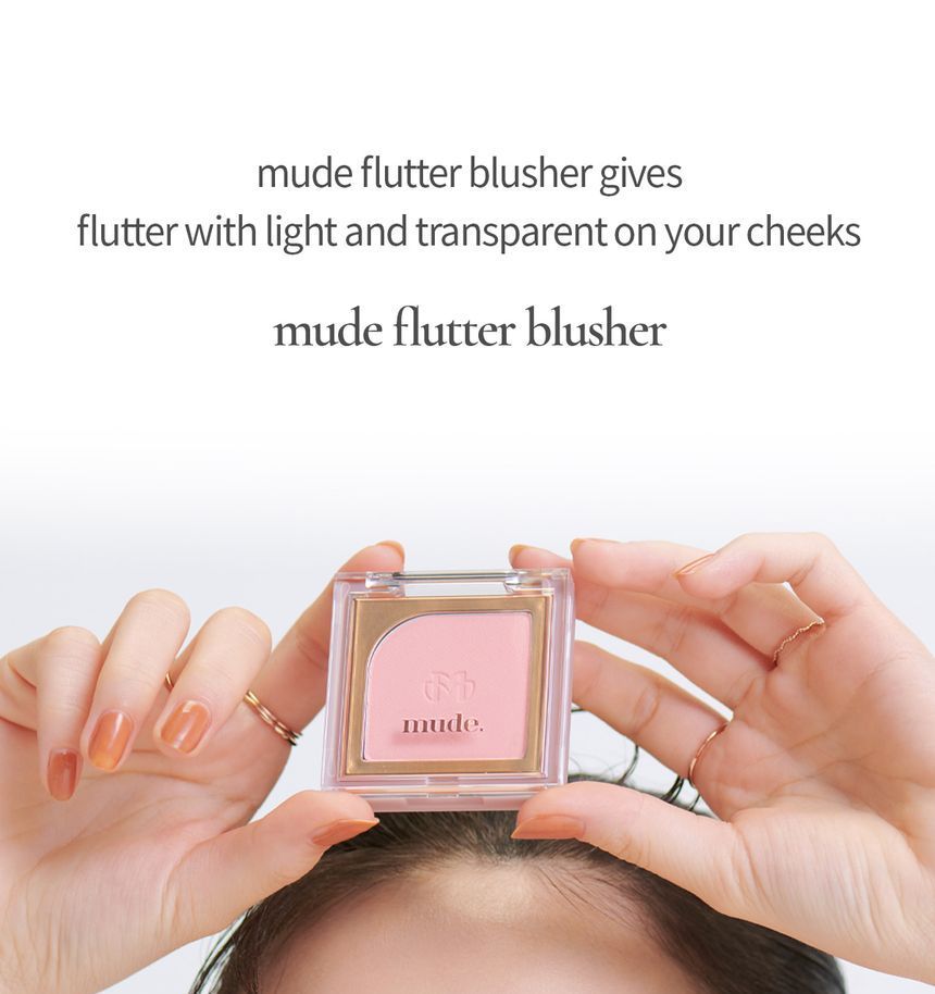 [mude.] Flutter Blusher (4 colors)