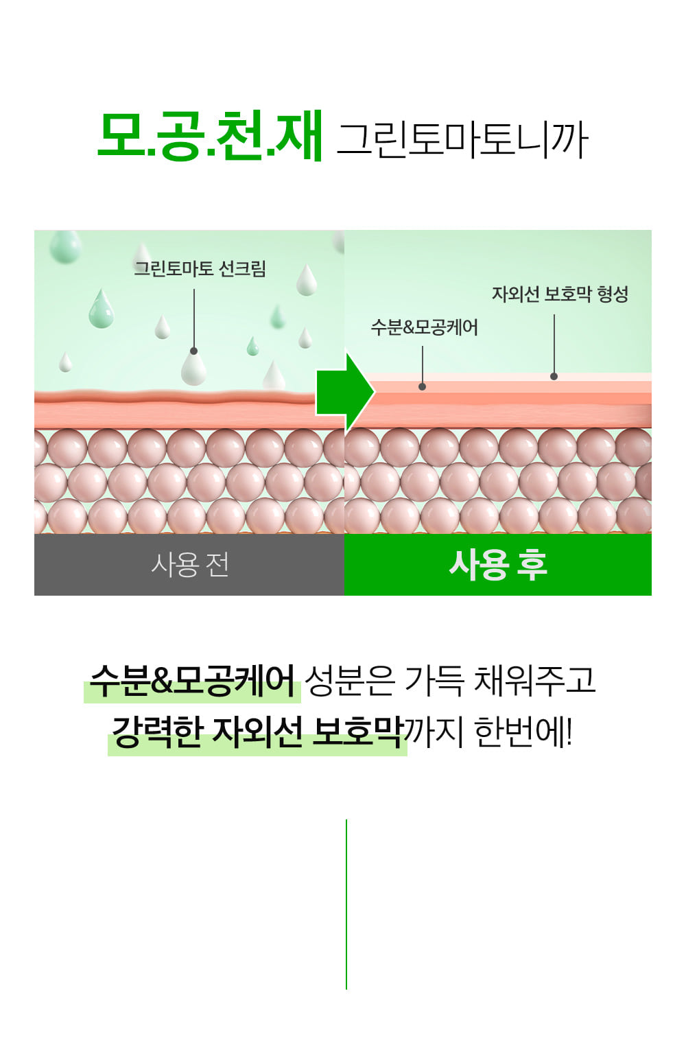 [SUNGBOON EDITOR] Green Tomato Pore Blurring Sun Cream 50ml