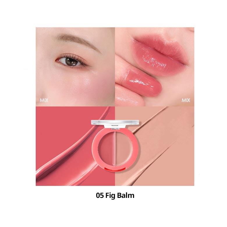 [AMUSE] Lip&Cheek Healthy Balm (5 Colors)