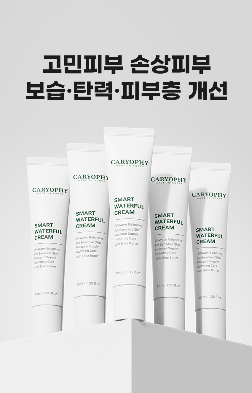 [CARYOPHY] Smart Waterful Cream 40ml