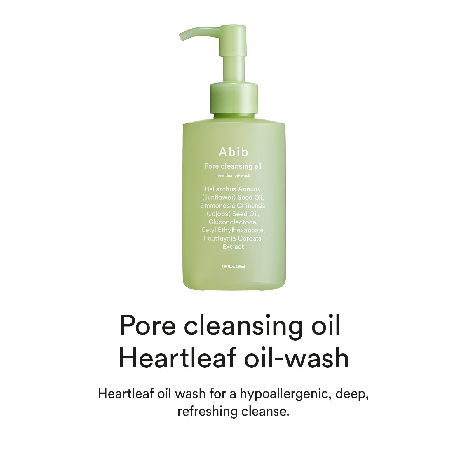 [Abib] Pore Cleansing Oil Heartleaf Oil-Wash 200ml