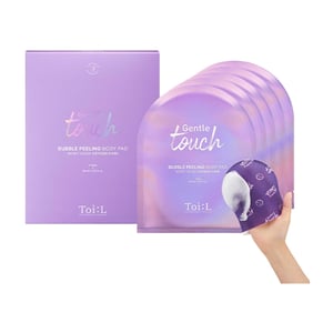 [Toi:L] Gentle Touch Bubble Peeling Body Pad (5ea)