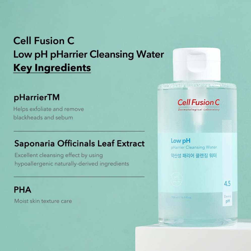 [Cell Fusion C] Low Ph pHarrier Cleansing Water 500ml