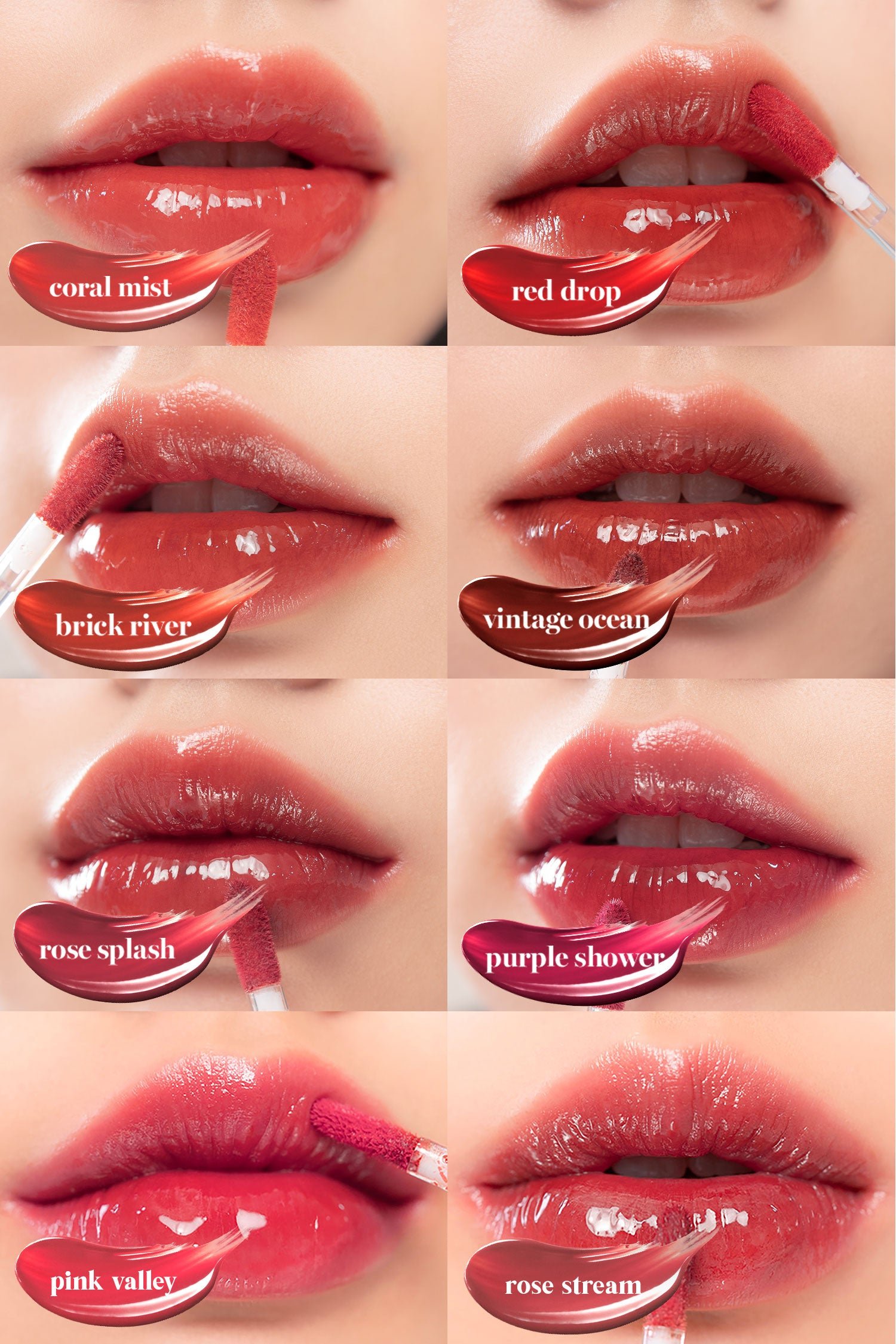 [rom&nd] Glasting Water Tint (5 Colors)