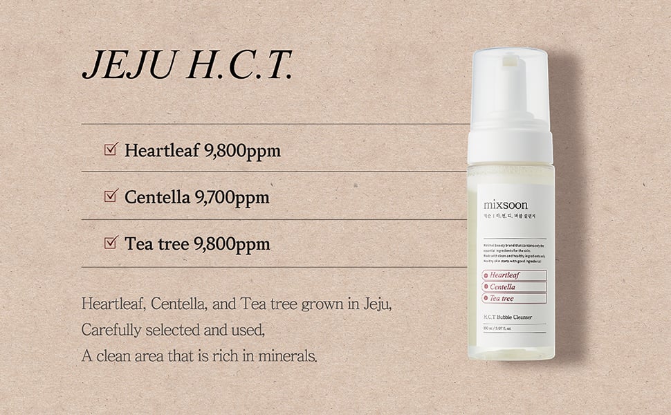 [MIXSOON] H.C.T Bubble Cleanser 150ml