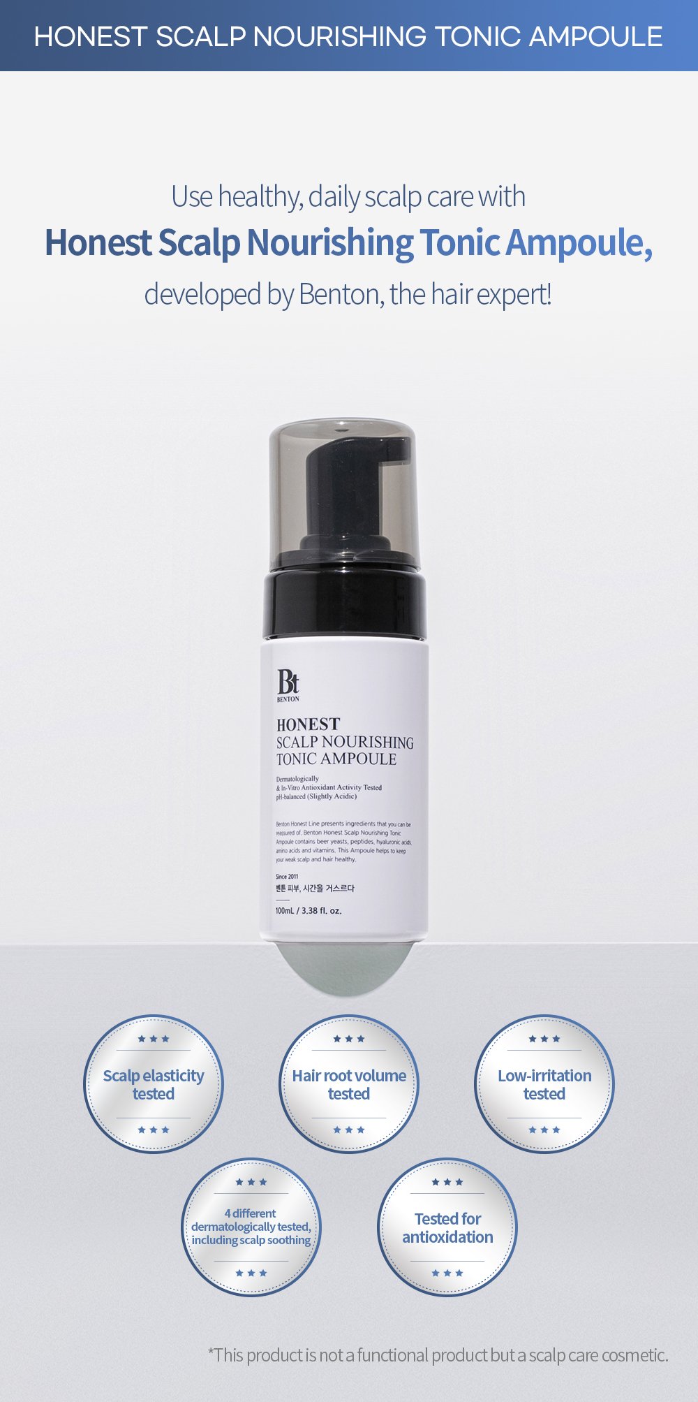 [Benton] Honest Scalp Nourishing Tonic Ample