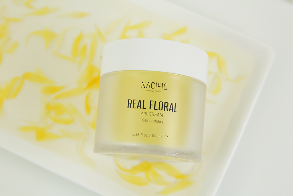 [Nacific] Real Floral Air Cream 100ml (Calendula)