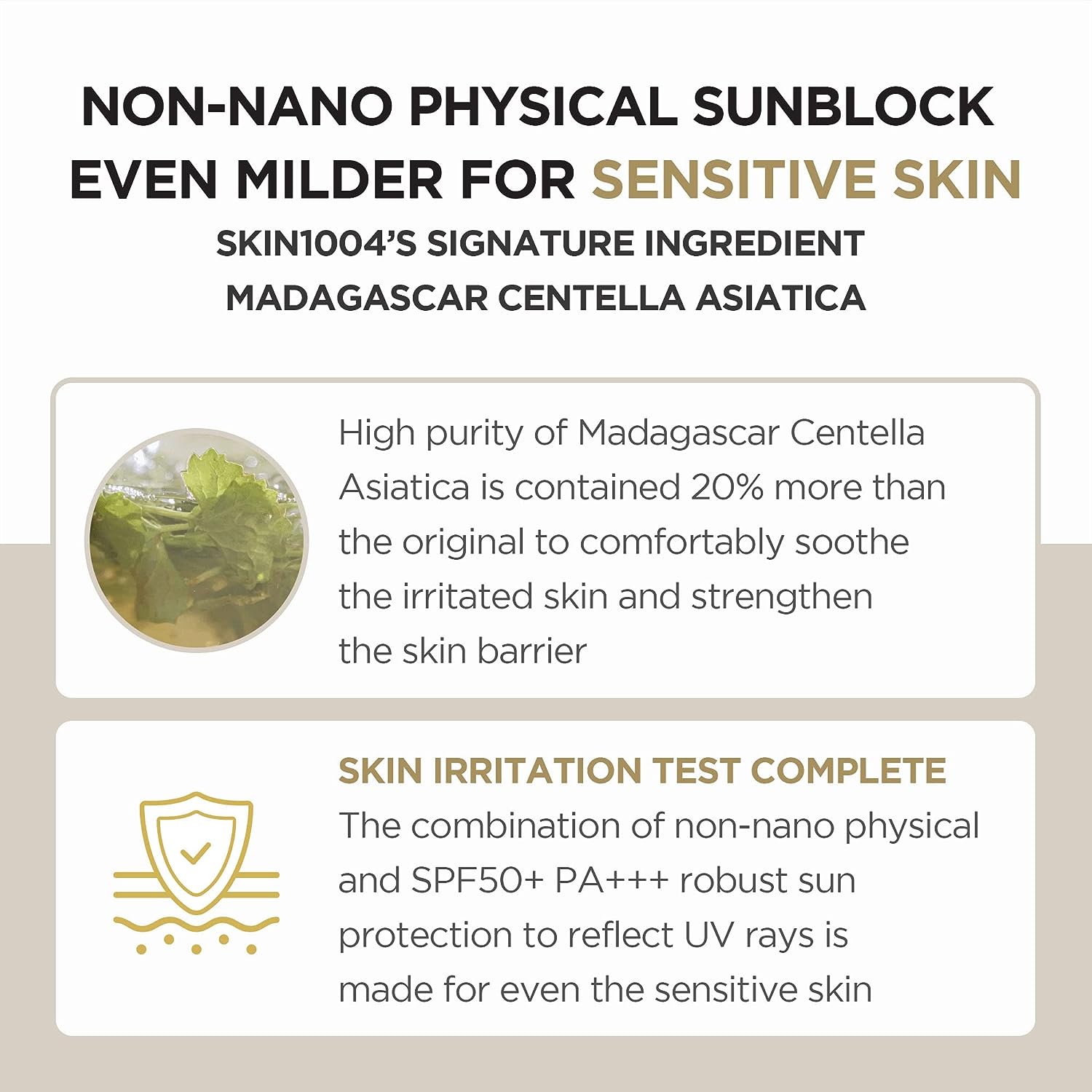 [SKIN1004] Madagascar Centella Air-Fit Suncream Plus Light 50ml SPF30