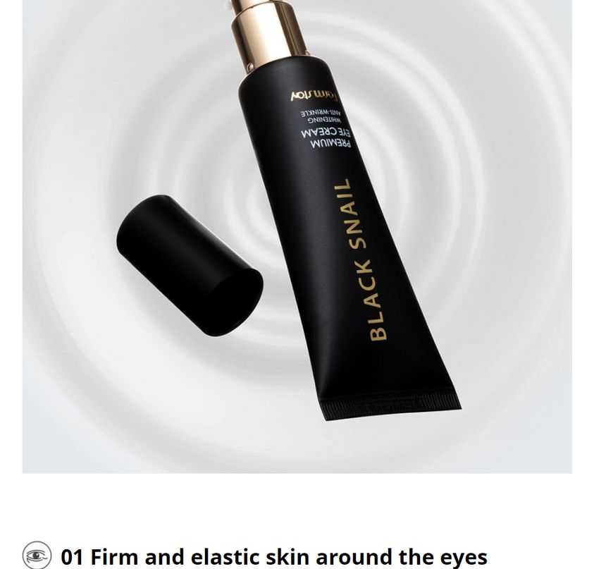 [Farmstay] Black Snail Premium Eye Cream 50ml