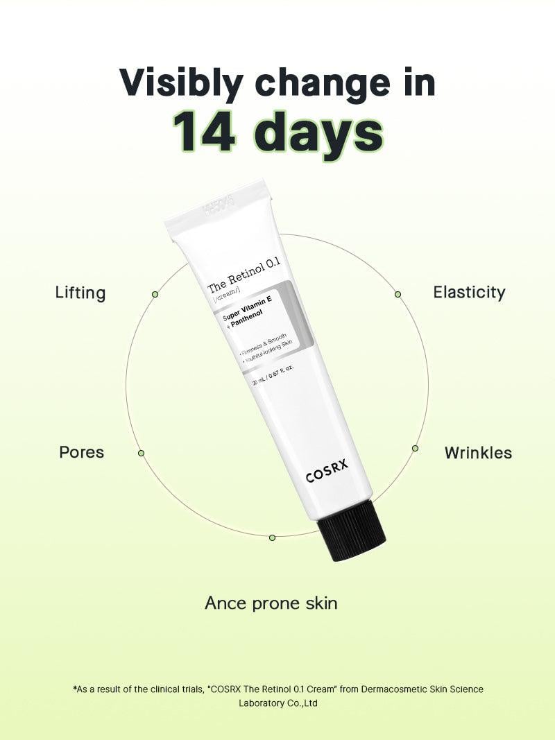 [COSRX] The Retinol 0.1 Cream 20ml