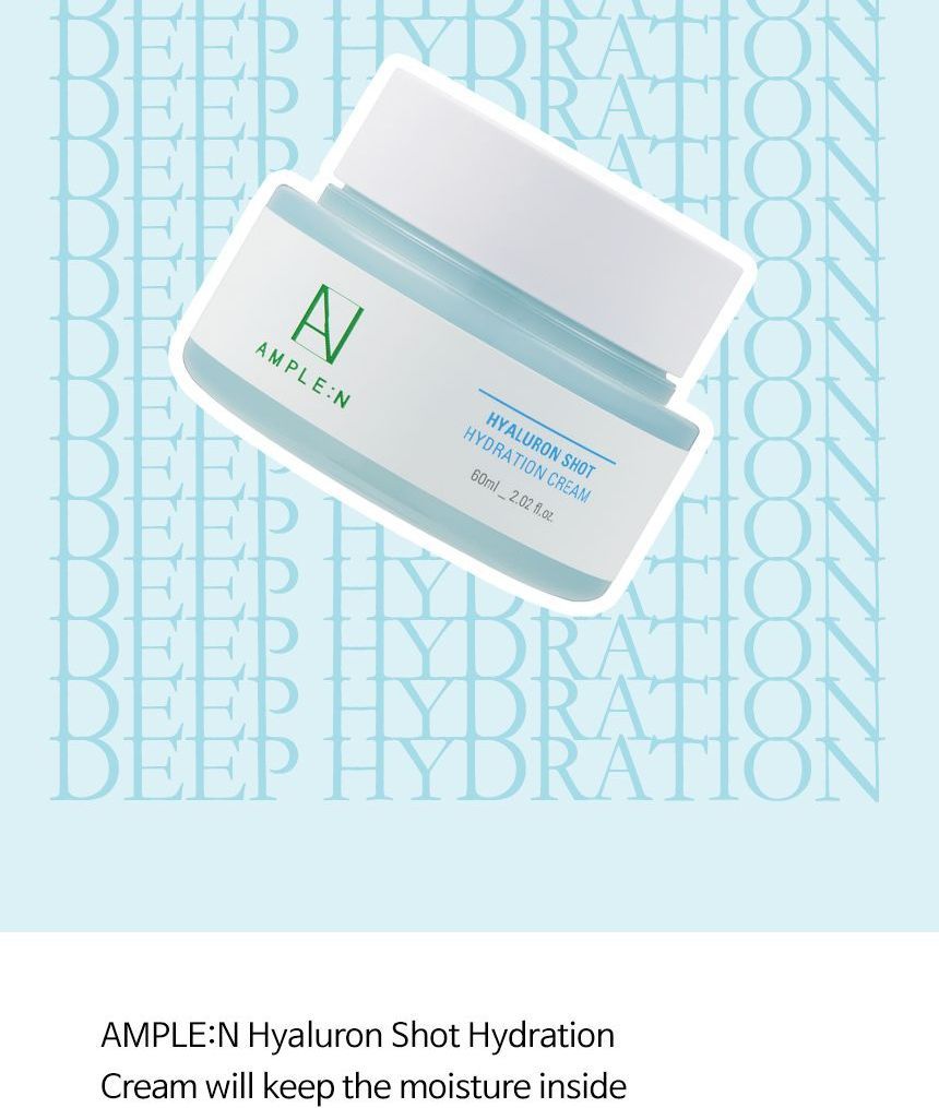 [AMPLE:N] Hyaluron Shot Hydration Cream 60ml