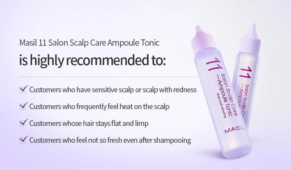 [MASIL] 11 Salon Scalp Care Ampoule Tonic 30ml*4