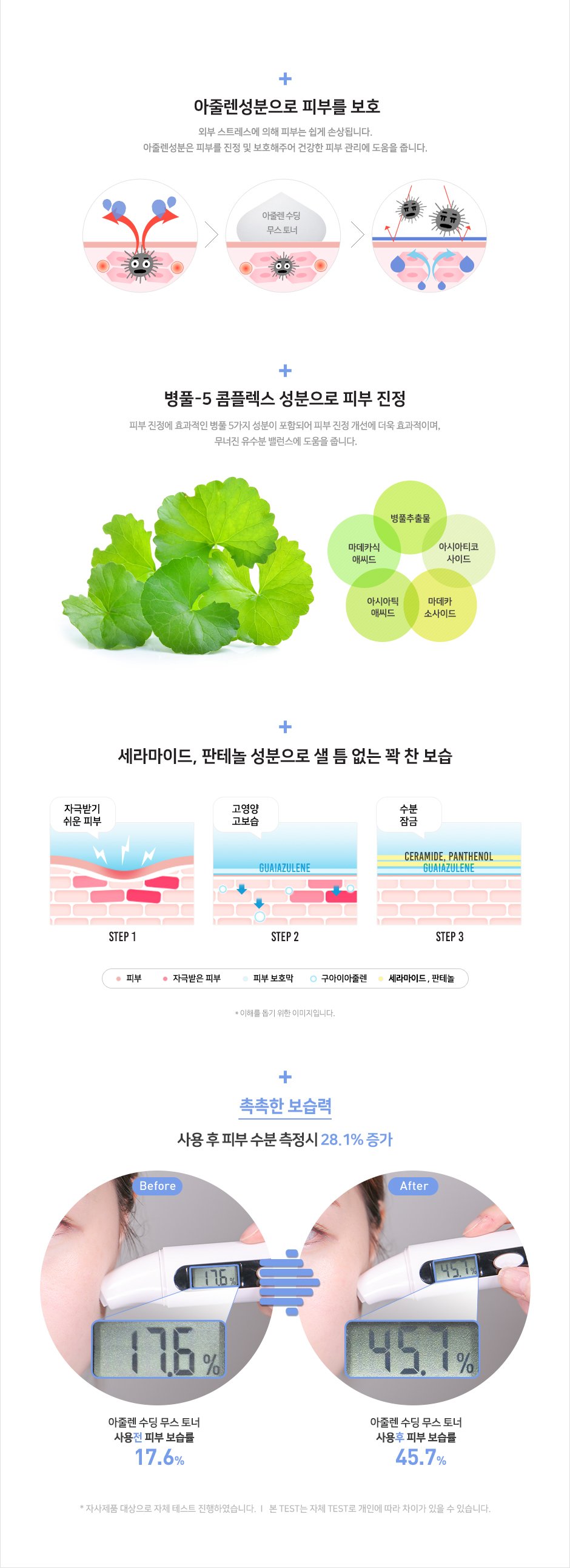 [Neogen] SUR.MEDIC+ Azulene Soothing Mousse Toner 110ml