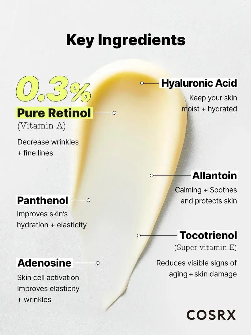 [COSRX] The Retinol 0.3 Cream 20ml