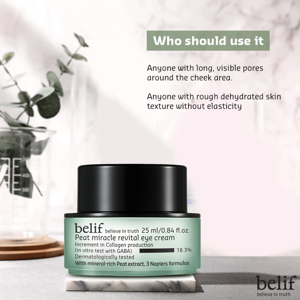 [belif] Peat Miracle Revital Eye Cream 25ml