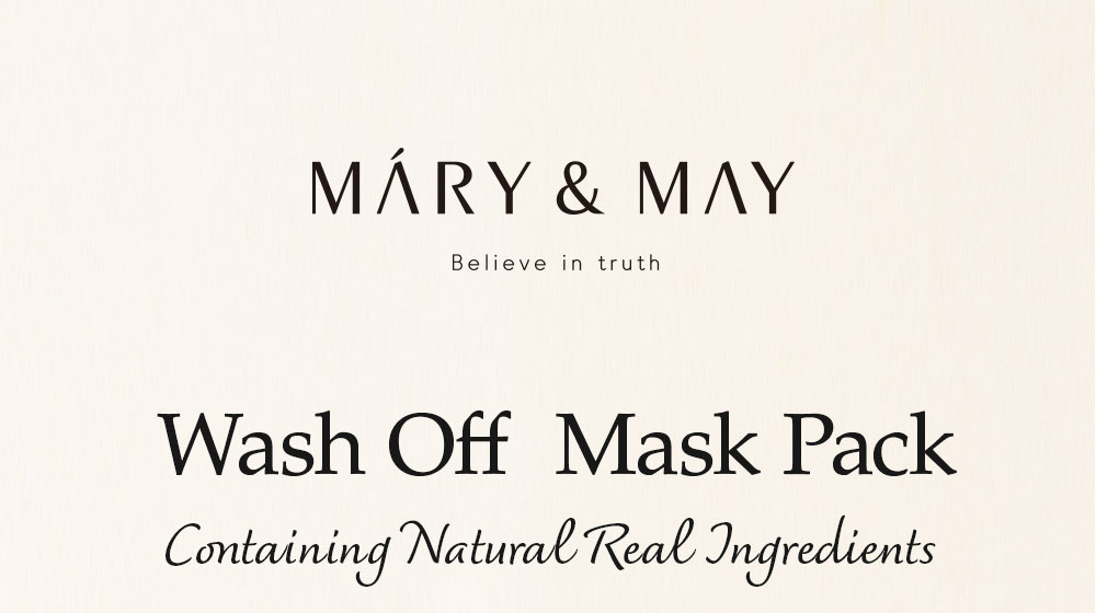 [Mary&May] Rose Hyaluronic Hydra Wash off Pack 30g