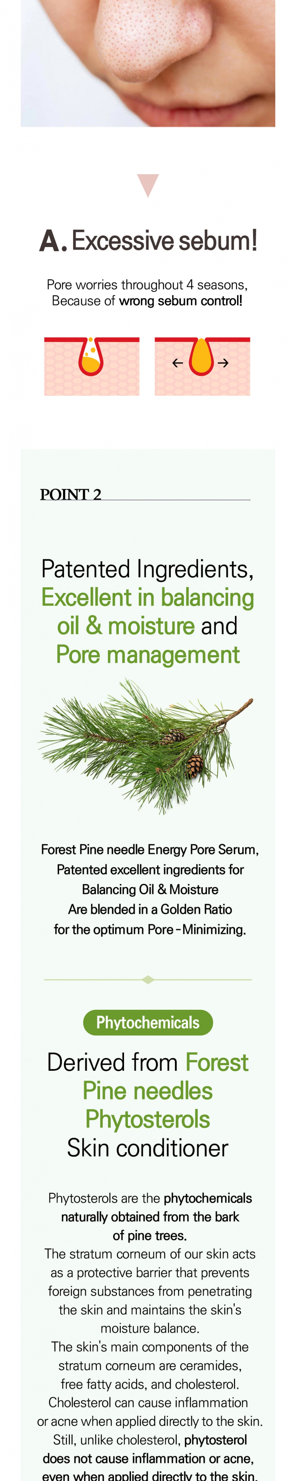 [ABEREDE] Forest Pine Needle Energy Pore Tightening Serum 50ml