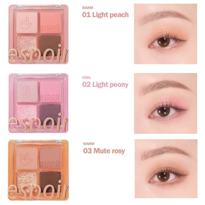 [espoir] Real Eye Handy Palette (5 Types)