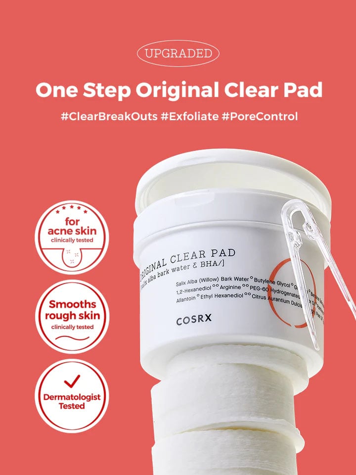 [COSRX] One Step Original Clear Pads 70ea