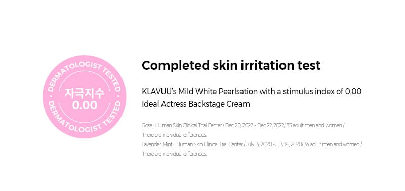 [KLAVUU] White Pearlsation Ideal Actress Backstage Cream (Rose) SPF30 PA++ 30ml