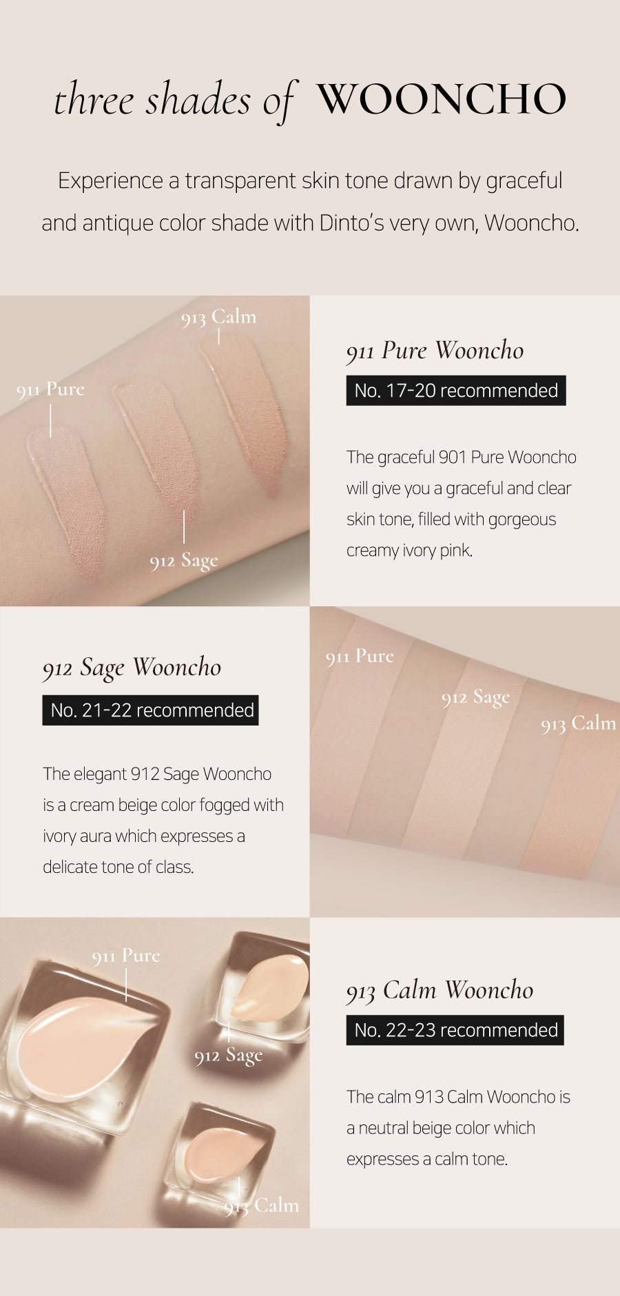 [Dinto] Wooncho Light-Veil Concealer #911 Wooncho