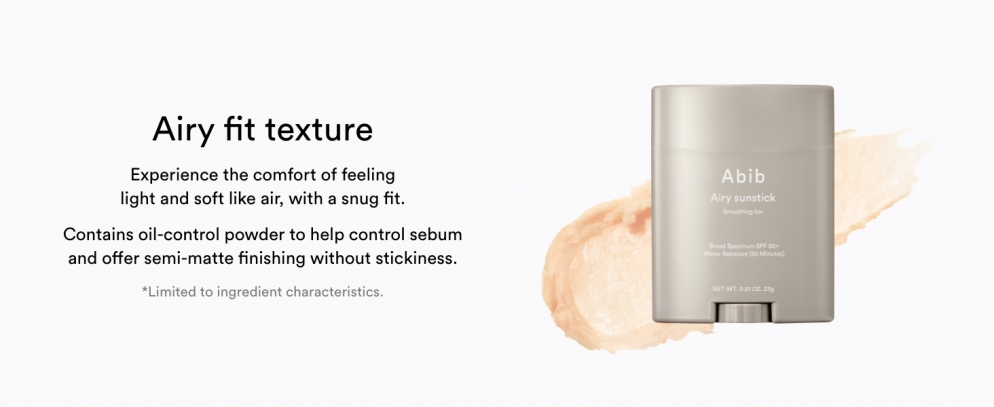 [Abib] Airy Sunstick Smoothing Bar