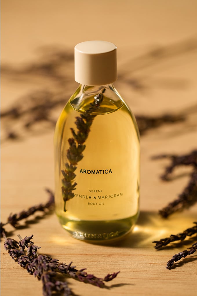 [Aromatica] Serene Body Oil Lavender & Marjoram 100ml