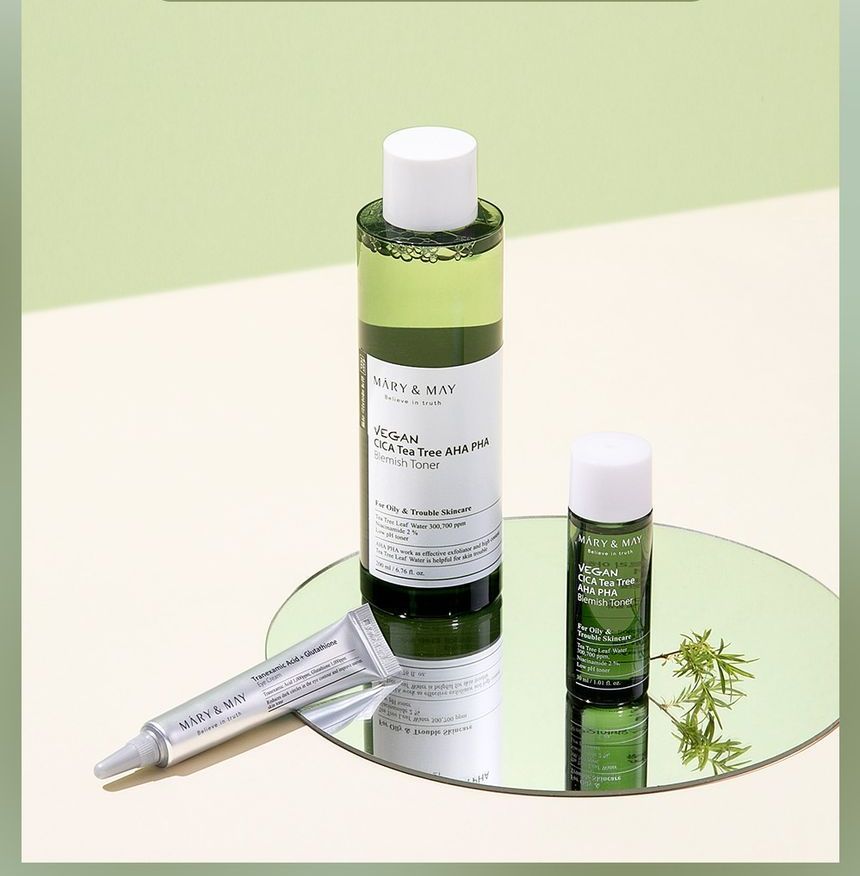 [Mary&May] Vegan CICA Teatree Toner Special Set