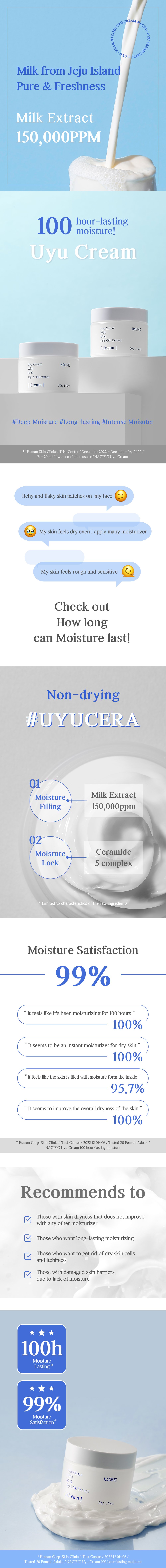 [Nacific] Uyu Cream Speicial Set