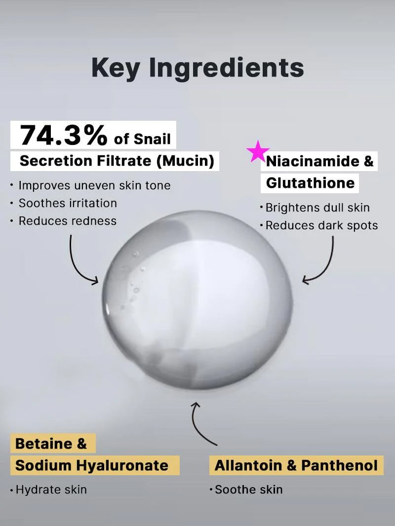 [COSRX] Advanced Snail Radiance Dual Essence 80ml