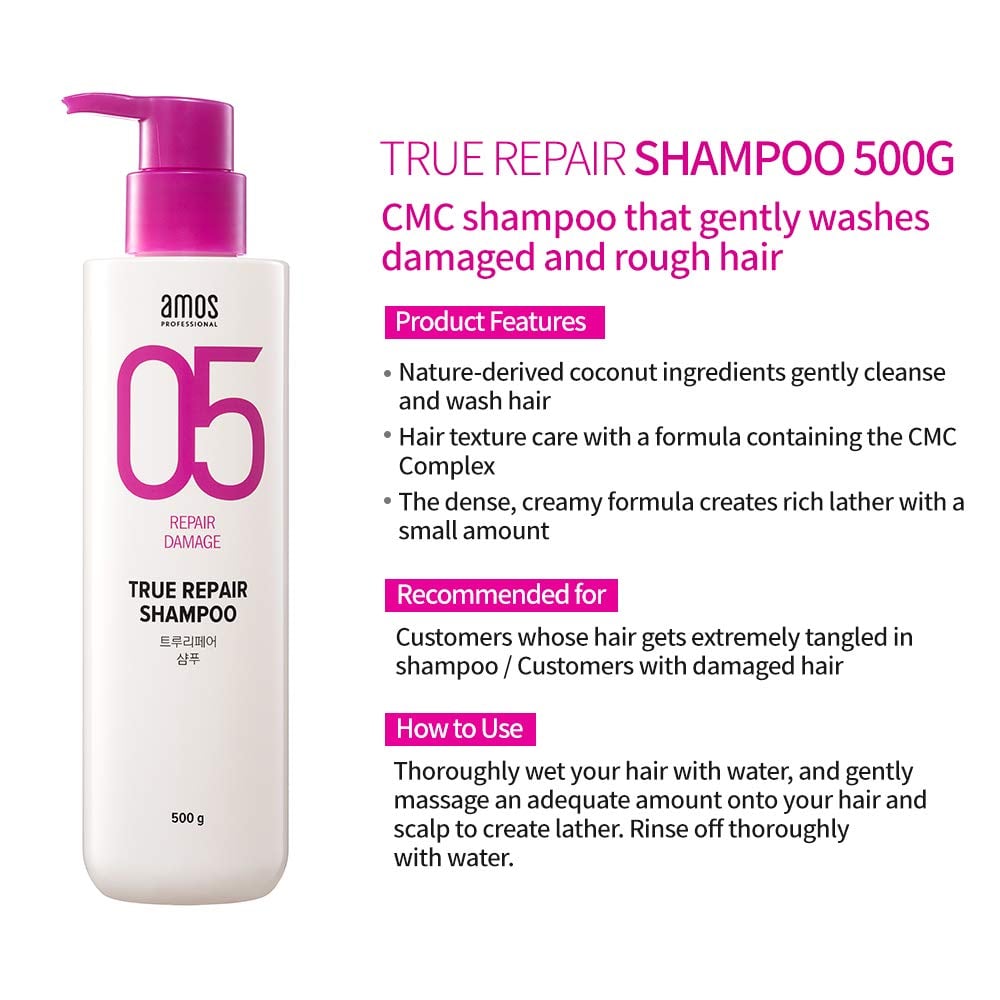 [AMOS] True Repair Shampoo 500g