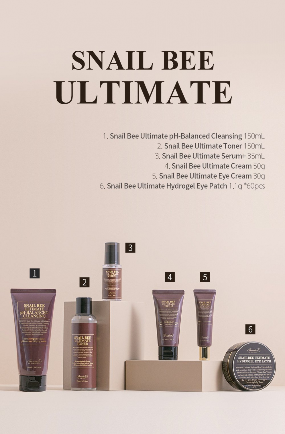 [Benton] Snail Bee Ultimate ph-balanced cleansing 150ml