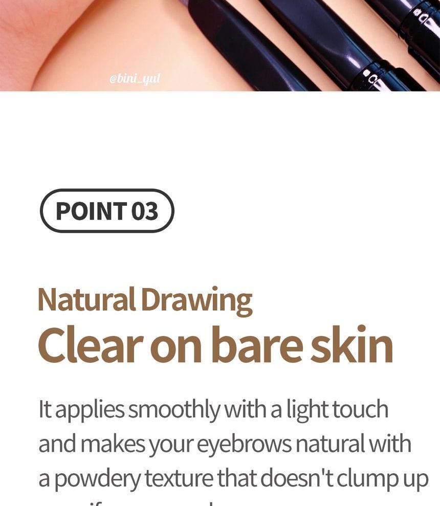 [COSNORI] Easy Draw Auto Eyebrow (4 Colors)