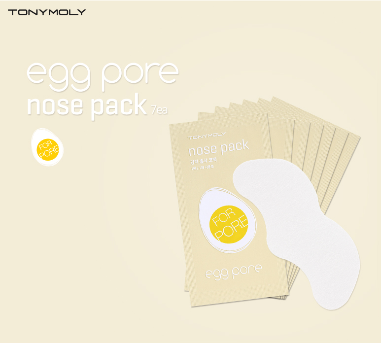 [Tonymoly] Egg pore nose pack (7ea)