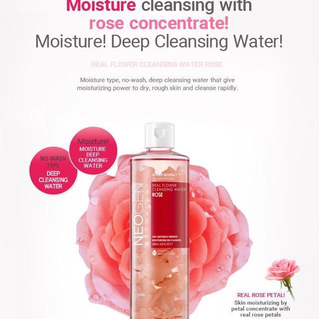 [Neogen] Real Flower Cleansing Water #Calendula 300ml